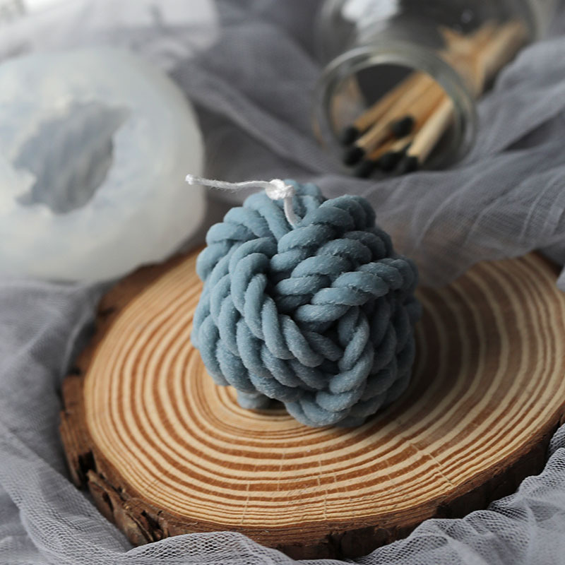 Candle Making Video - 3D Wool Shape Candle Mold Scented