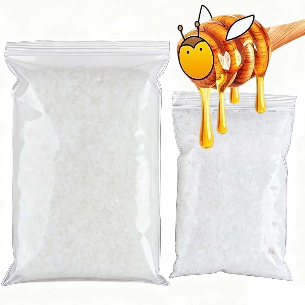 Candle Making Experience - 200g-1000g White Beeswax Pure Natural Granular