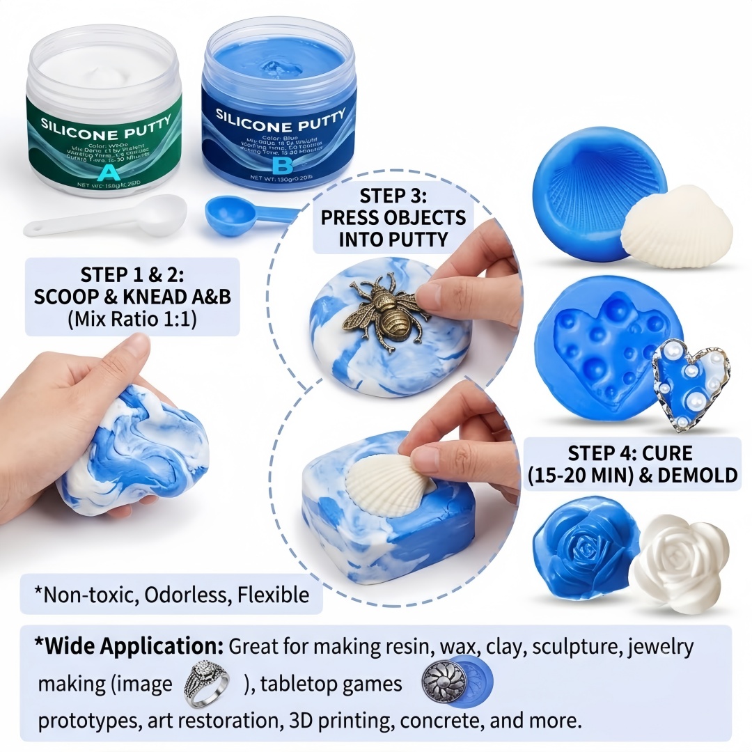 Silicone Putty Mold Making Sup - Candle Making Ideas 评论和价格