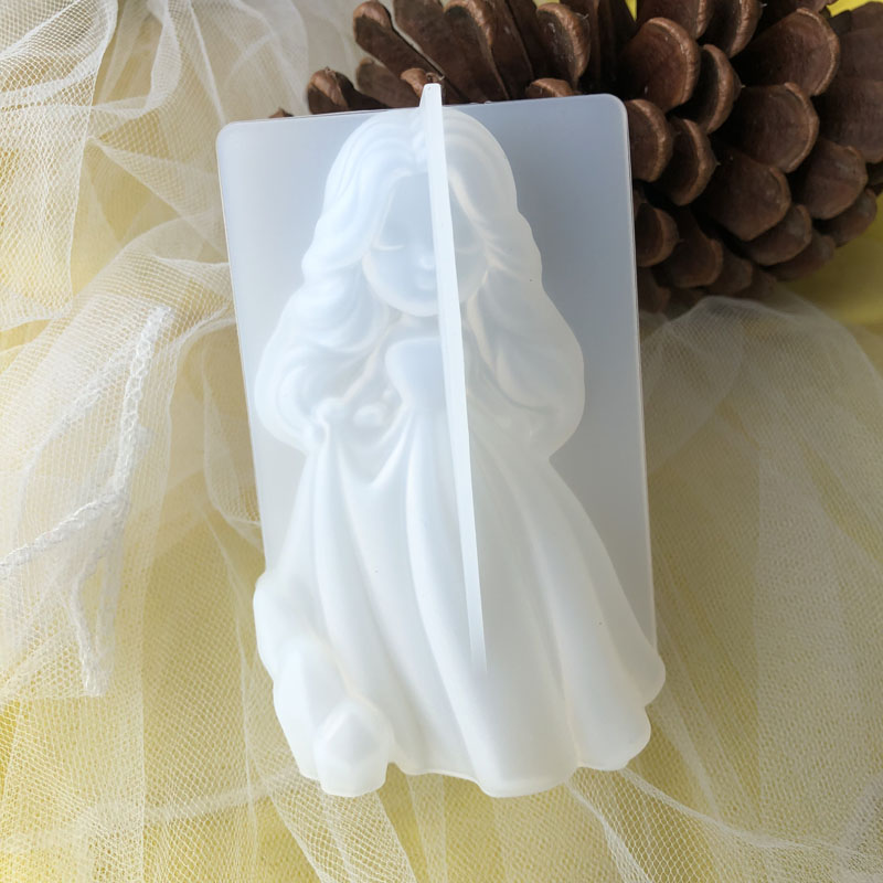 3D Cute Princess Silicone Cand - Candle Making Ideas 评论和价格