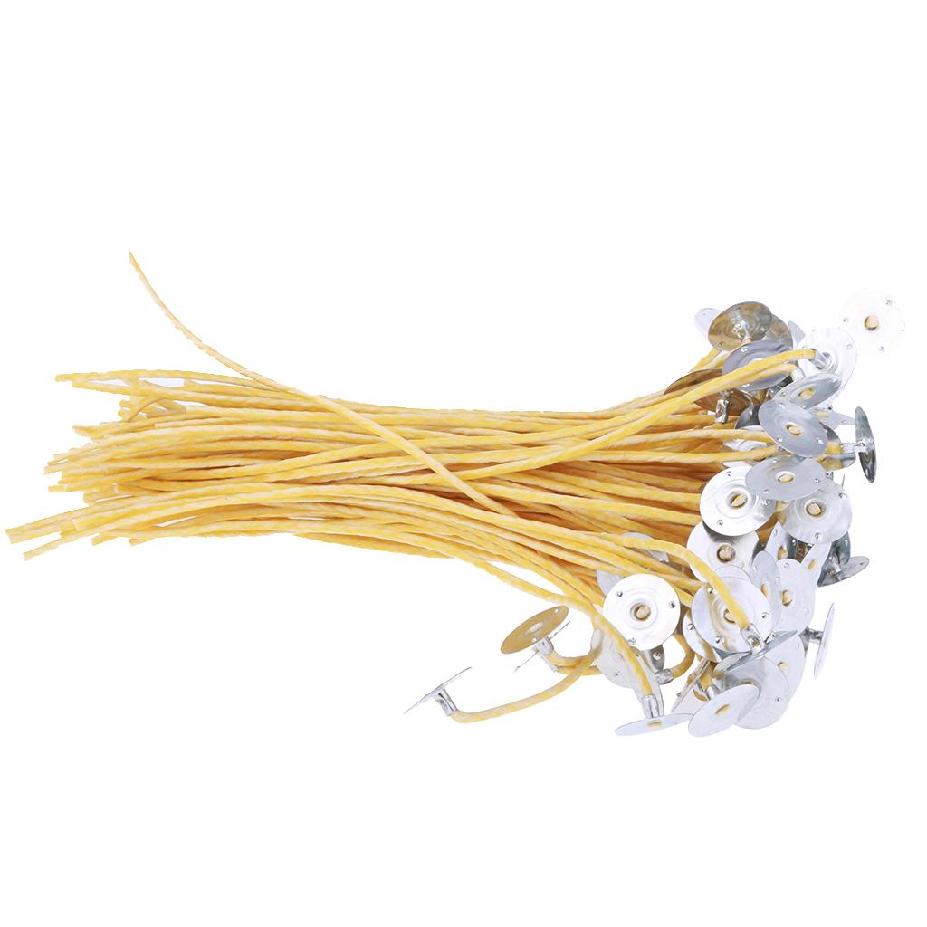 Candle Wicks 20cm Pre Tabbed B - Cotton Wick Pre Tabbed 评论和价格