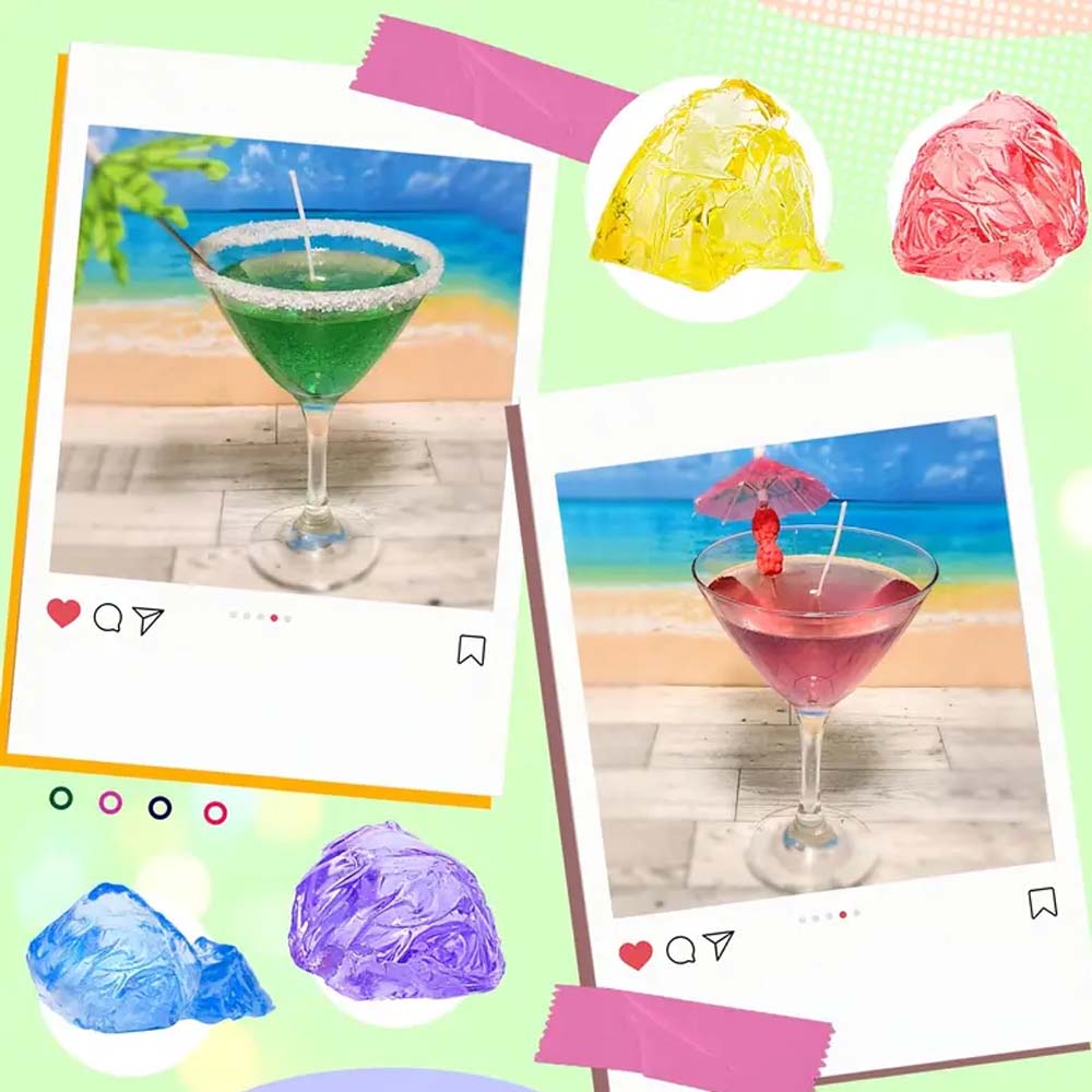 200g Yellow Clear Gel Jelly Wa - Candle Making Video 评论和价格