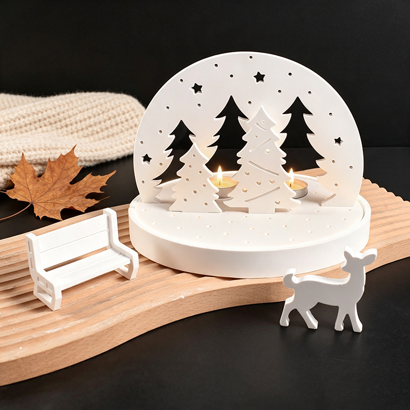 Christmas Elk Tealight Candle  - Candle Making Ideas 评论和价格