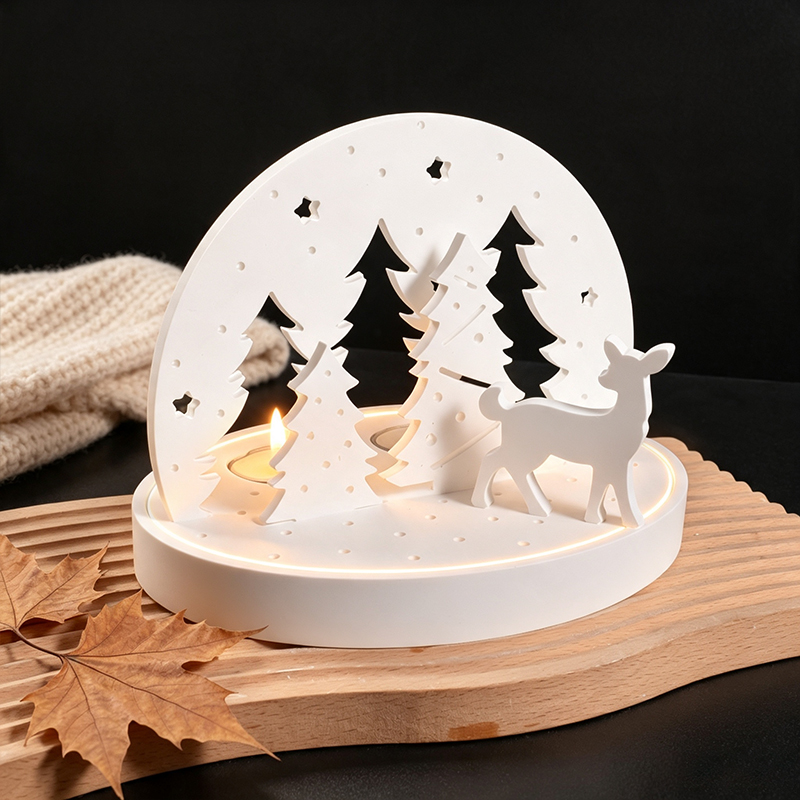 Christmas Elk Tealight Candle  - Candle Making Ideas 评论和价格
