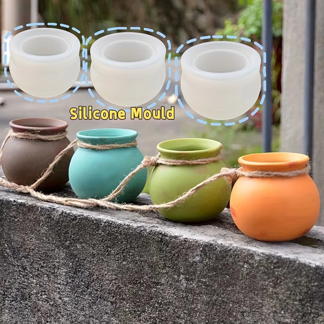 Silicone Flower Pot Molds, Res - Candle Making Ideas 评论和价格