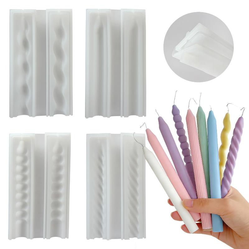 Long Spiral Silicone Candle Mo - Candle Making Video 评论和价格