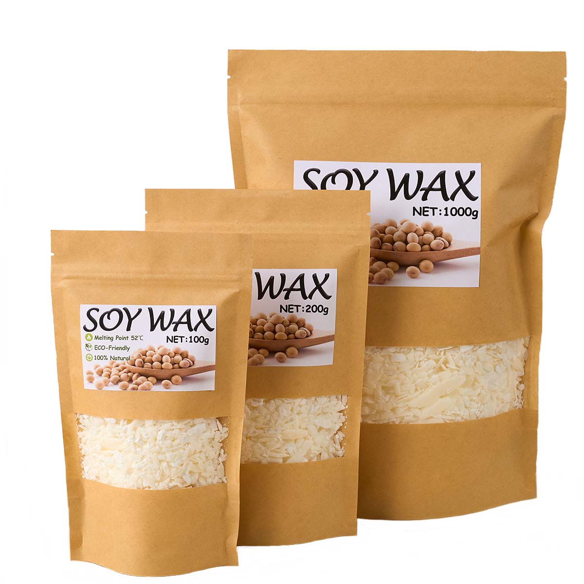1 Pounds Pure White Soy Wax Fo - Candle Making Experience 评论和价格