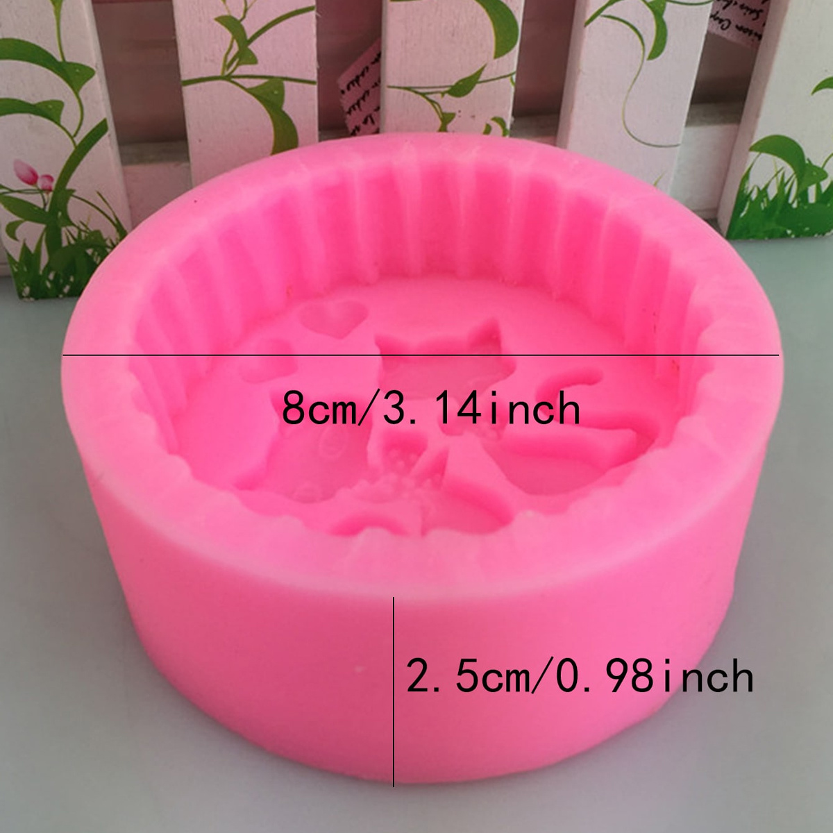 1-Piece Silicone Cat Soap Mold - Candle Making Experience 评论和价格
