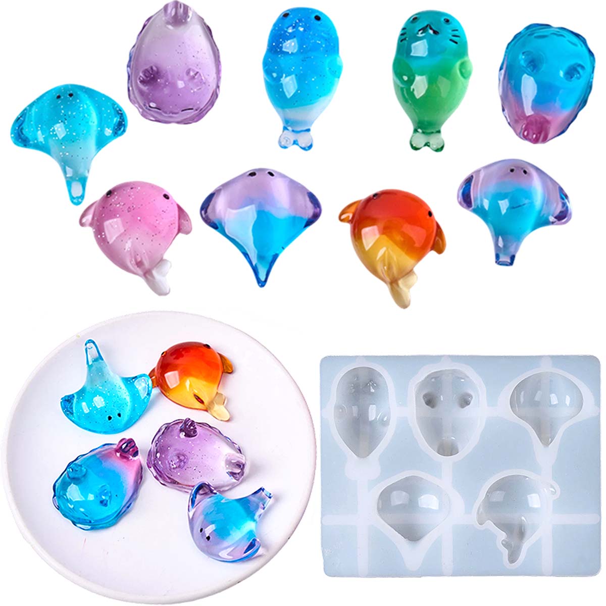 3D Healing Kawaii Manta Ray Wh - Candle Making Ideas 评论和价格