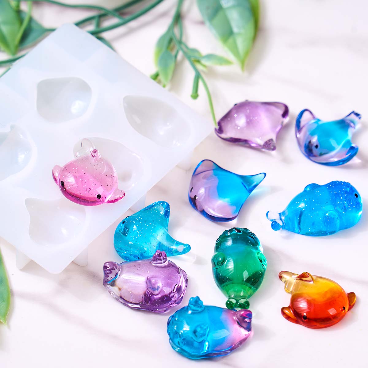 3D Healing Kawaii Manta Ray Wh - Candle Making Ideas 评论和价格