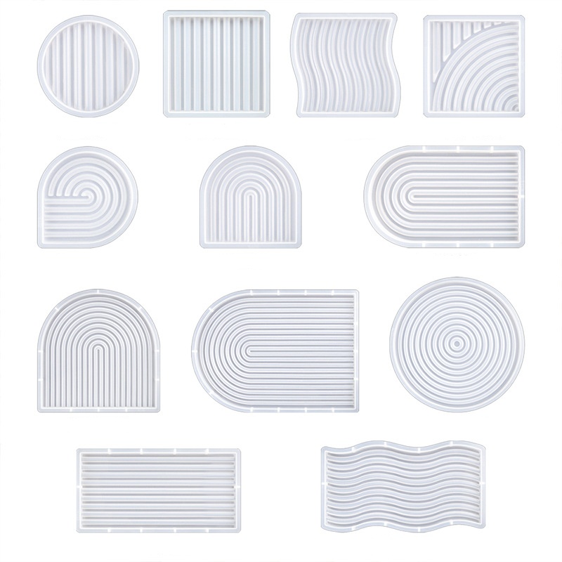 DIY Striped Wave Tray Mold For - Candle Making Ideas 评论和价格