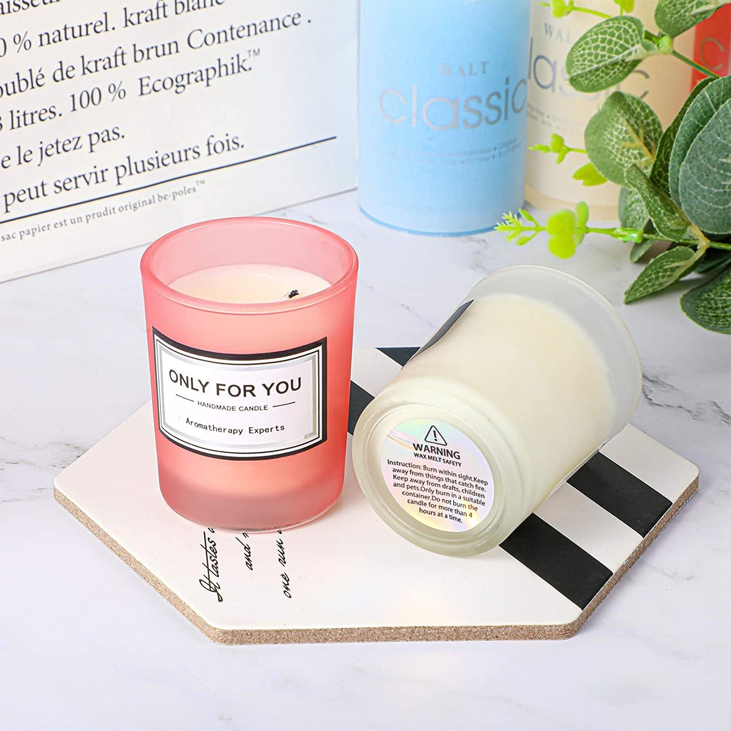 Holographic 96 Pcs Candle Warn - Candle Warning Label 评论和价格