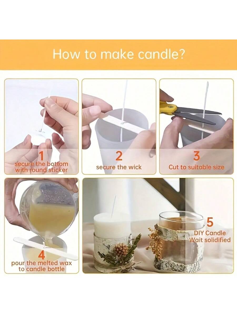 310/510 Pieces Candle Making S - Candle Warning Label 评论和价格
