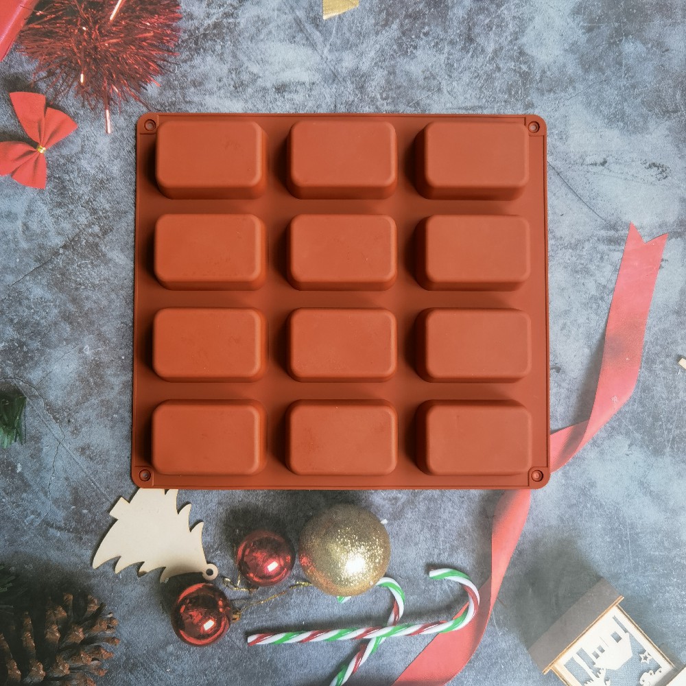 12 Cavity Square Silicone Soap - Candle Making Experience 评论和价格