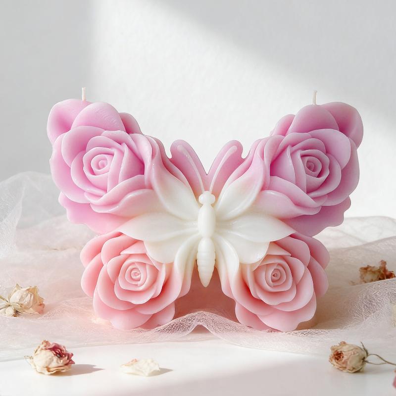 DIY Rose Butterfly Form Silico - Candle Making Ideas 评论和价格