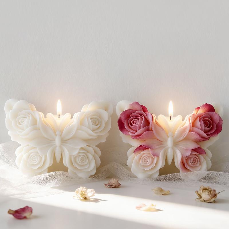DIY Rose Butterfly Form Silico - Candle Making Ideas 评论和价格
