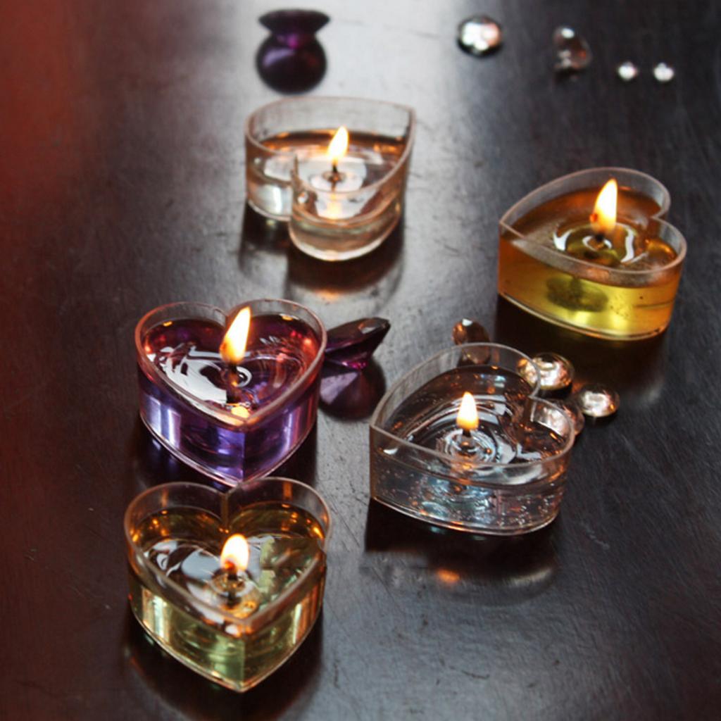 Transparent Heart Tealight Cup - Candle Making Event 评论和价格