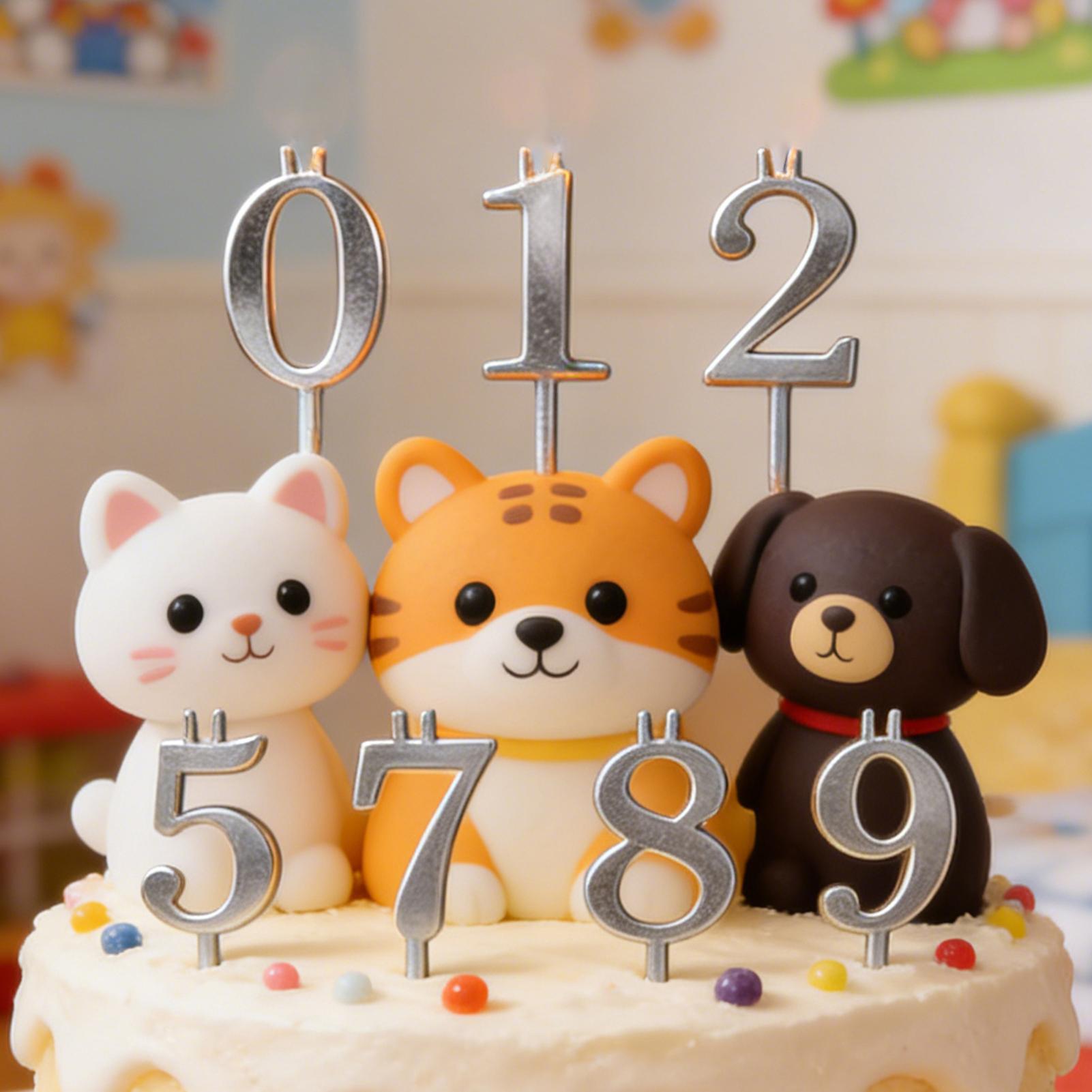 10pcs 0-9 Number Cake Toppers  - Candle Making Ideas 评论和价格